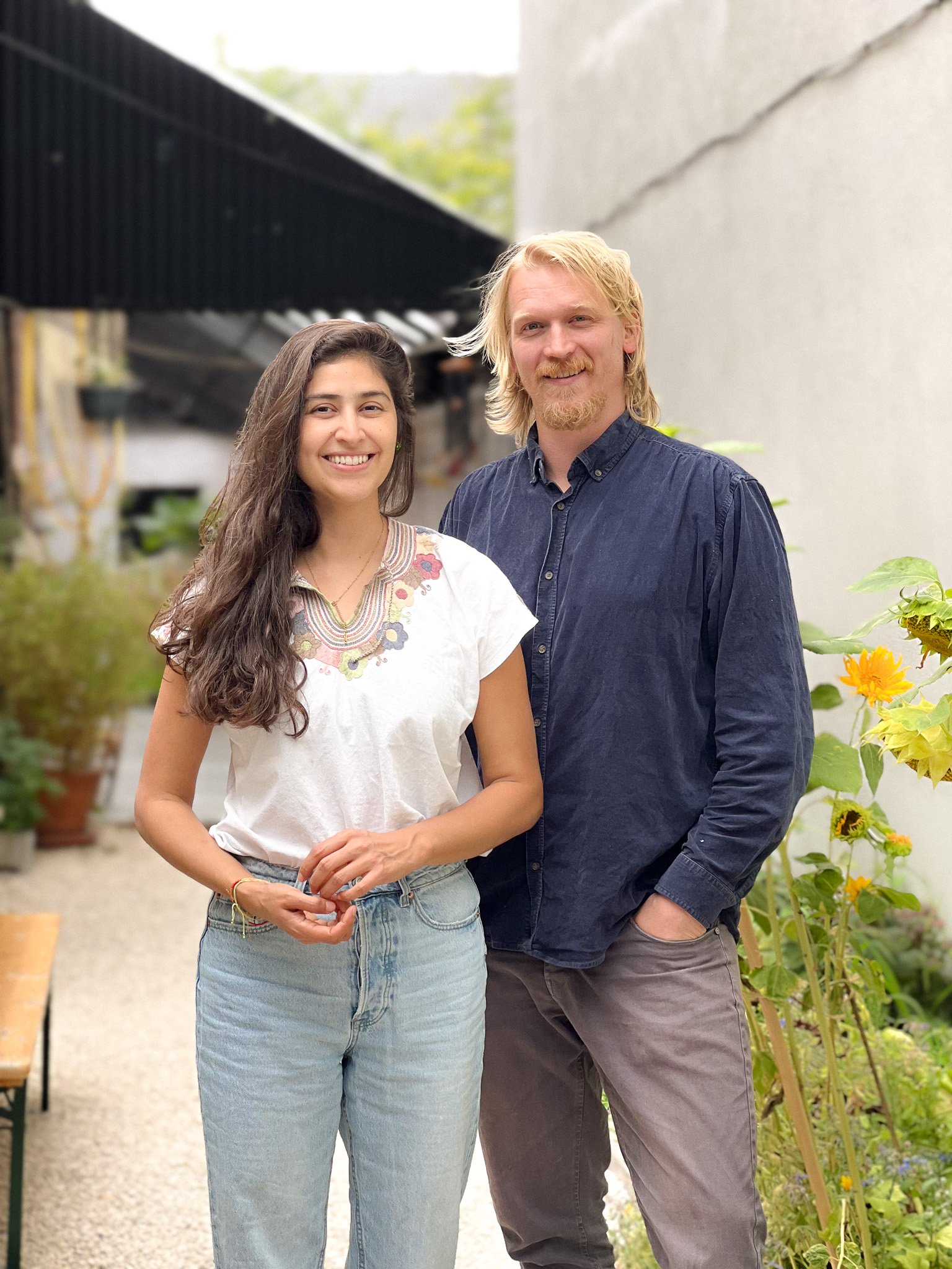 Nikos et Betzabel au Forest Lighthouse